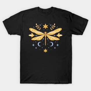 Golden dragonfly T-Shirt